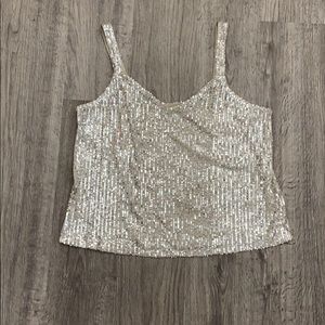 Willow and Root (Buckle) Sequin Tank Top